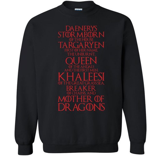 daenerys targaryen sweatshirt