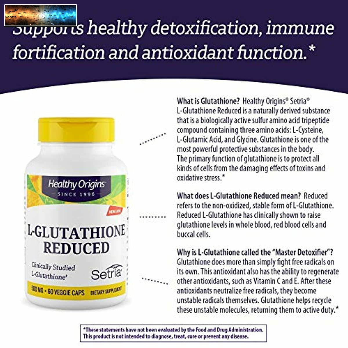 what does reduced form of glutathione mean Liposomal Glutathione vs Reduced Glutathione - Tabular Form main image 0