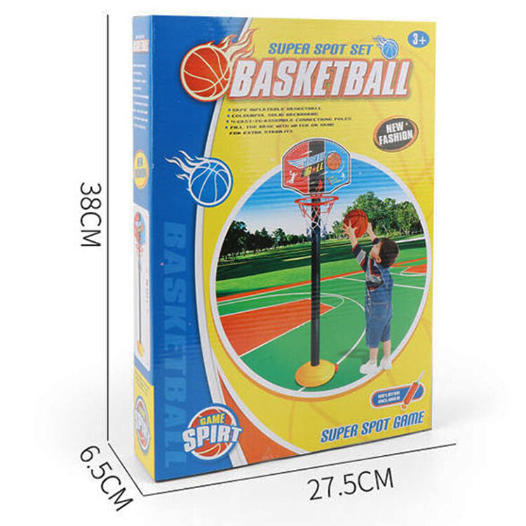 Kids Mini Basketball Stand Hoop Backboard Set Adjustable Stand Training