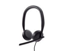 Genuine Dell WH3024 Wired Headset AI-based noise cancellation 520-BBDH