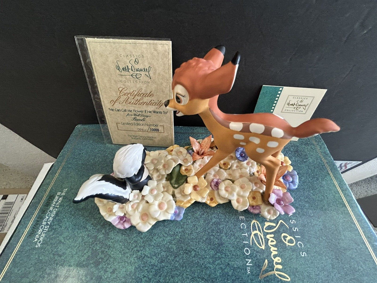 WDCC DISNEYBAMBI 50TH .LIMITED EDITION/1000