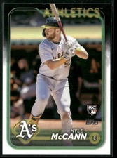 2024 Topps Update #US37 Kyle McCann Oakland Athletics RC