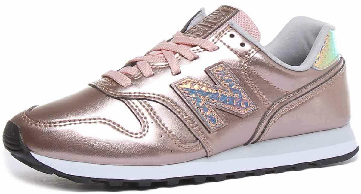 New Balance Wl373Ga2 Lightweight Metallic Lace Up In Rose Gold Size UK 3 -  8 | eBay