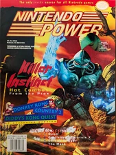 🐒 Nintendo Power Mag Vol 76 Killer Instinct/DK Country 2 w Poster, Inserts, etc