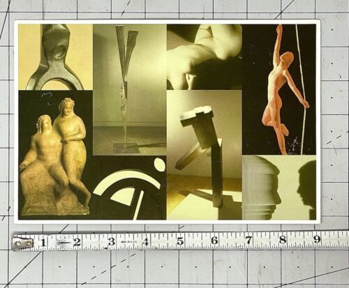 Sculpture: Figure In Motion - 2001 Art Announcement Card - Louise Bourgeois - Picture 3 of 6