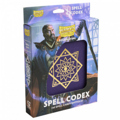 Dragon Shield Roleplaying -Spell Codex - Forest Green, Ashen White, Arcane Purp