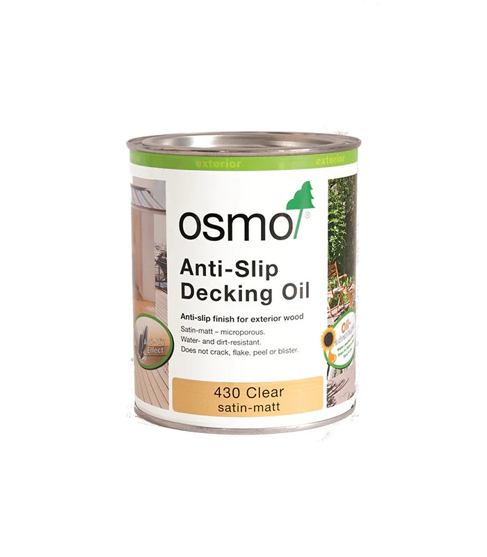 Osmo Anti-Slip Decking-Oil Clear Topcoat 750ml