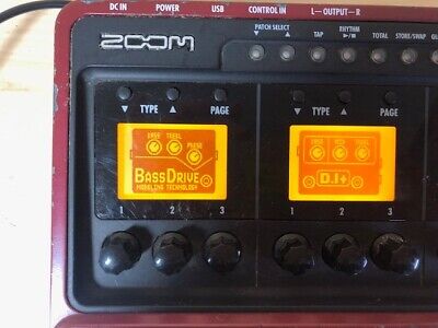 Zoom B3 Multi-Effects Guitar Effect Pedal for sale online | eBay