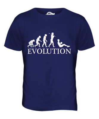 SIT UP (MALE) EVOLUTION MENS T-SHIRT TEE TOP GIFT EXERCISE BAR