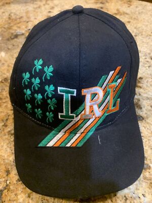 Ireland IRL snapback cap hat clover