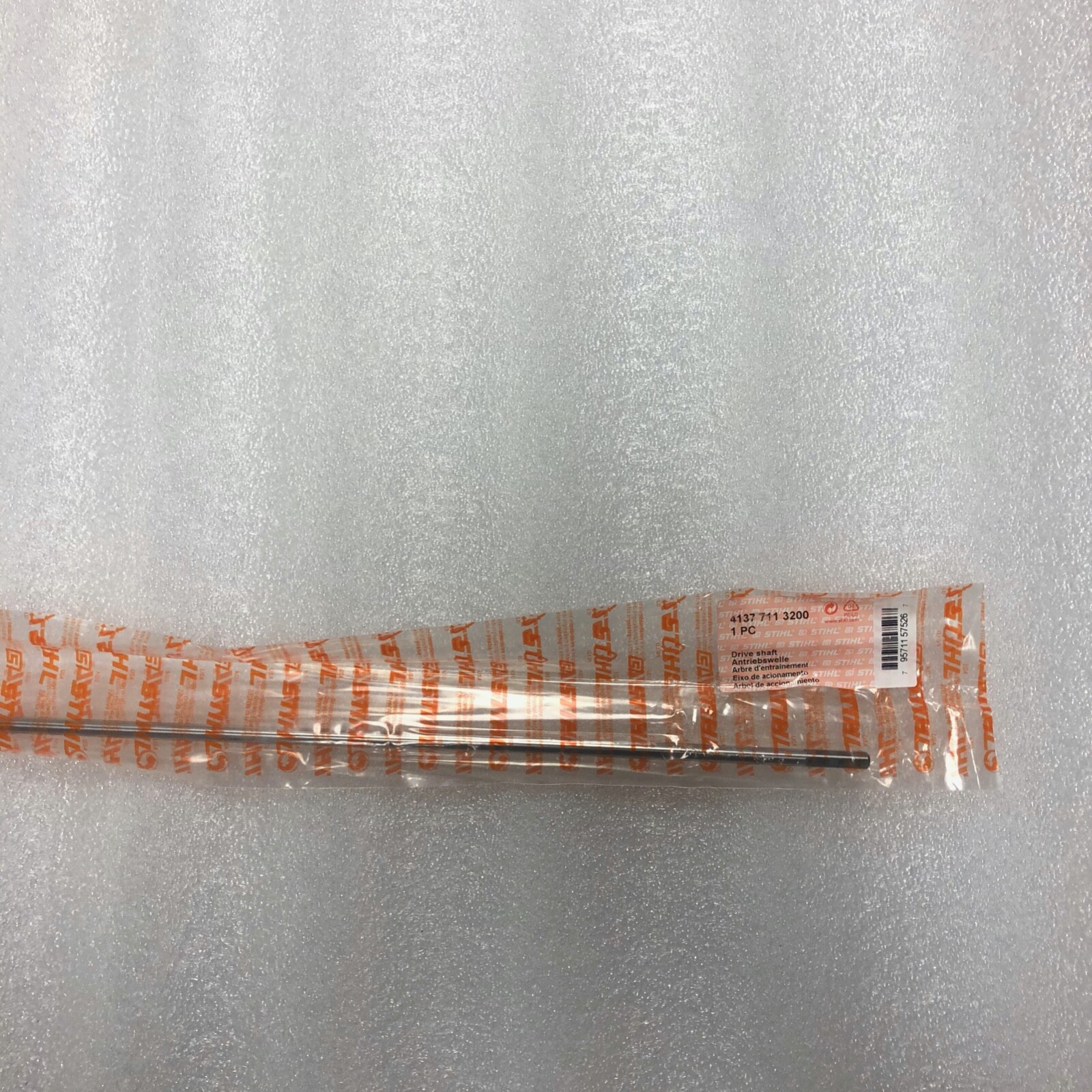 Stihl drive shaft ,solid fs91r fs131r fs131 fs111r 4137 711 3200 oem