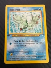 Pokemon TCG Remoraid Neo Destiny Common 1st Edition 80/105 WOTC VLP