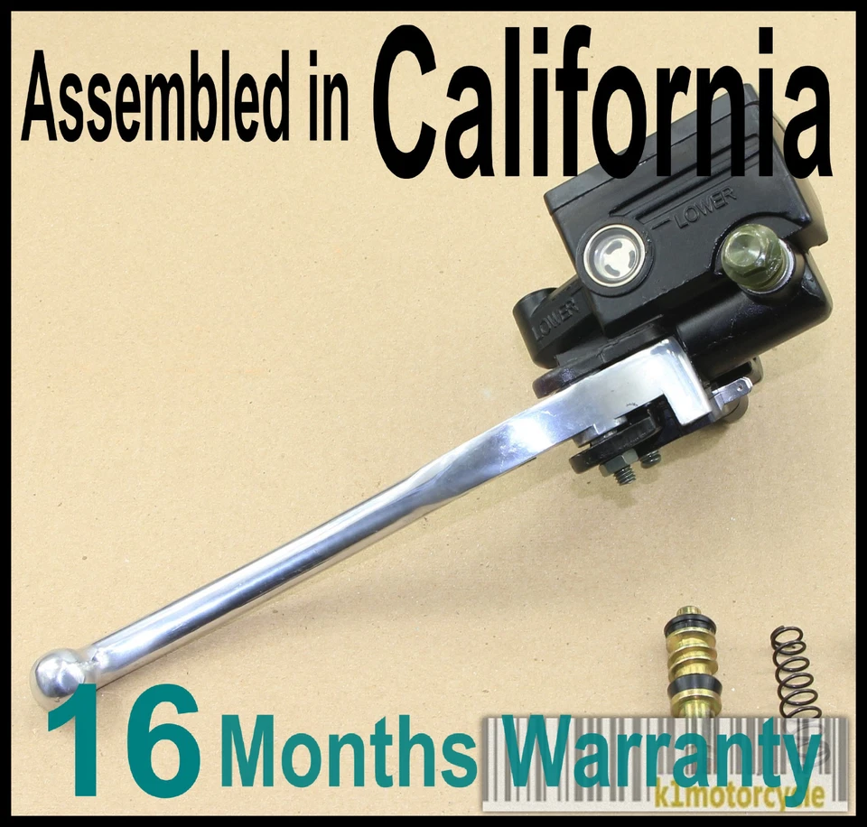 Brake Master Cylinder for Yamaha XT250 350 500 600 XT750 TT225 TT250 TT350 TT600 - Image 3 of 4