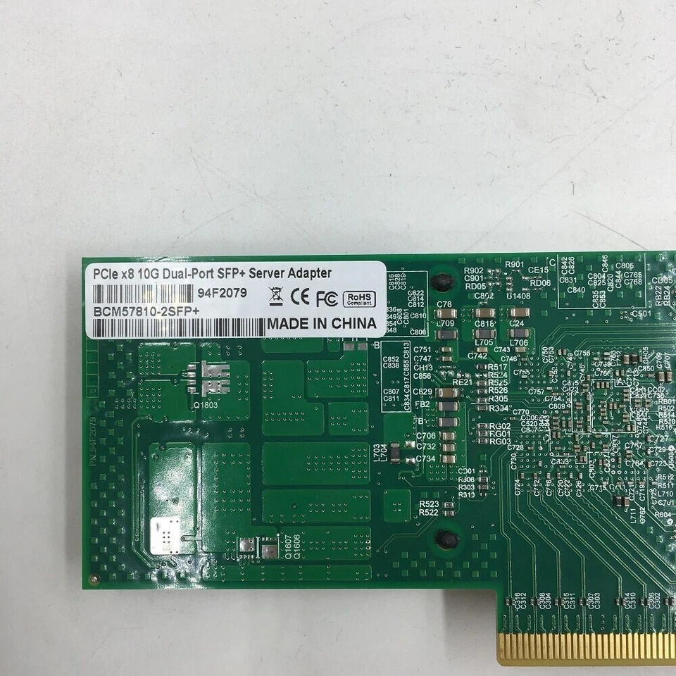 New DELL BROADCOM BCM57810S 10GB Dual Port SFP+ PCI-E Ethernet Network Adapter - Image 4 of 4