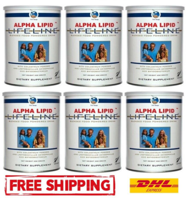 6 Cans Alpha Lipid Lifeline Colostrum Milk Powder 450g EXP: 2025 EXPRESS SHIP