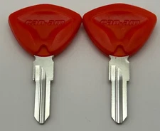 2 Key Blanks 2009 2010 2011 2012 Can-Am Spyder GS RT RS Roadster SE5 SM5 Keys 