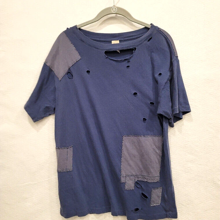 Distressed t cheap shirt mens