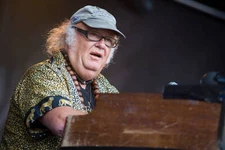 Thijs van Leer of Focus live on stage at High Voltage Festival in  - Old Photo 1