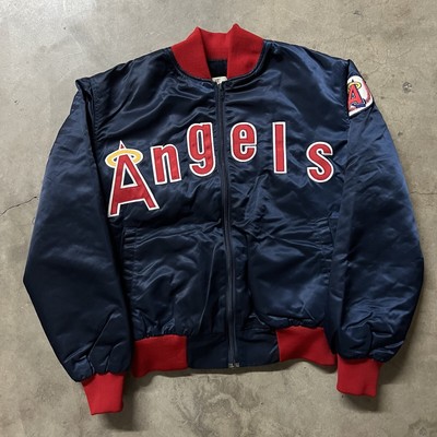 USA製 80s Mac Murray Angels ブルゾン ボア MLB