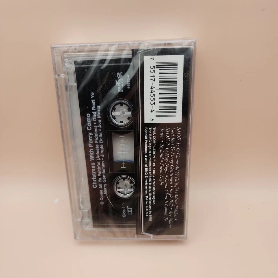CHRISTMAS WITH PERRY COMO BY PERRY COMO CASSETTE SEALED ORGINAL - Image 2 of 4