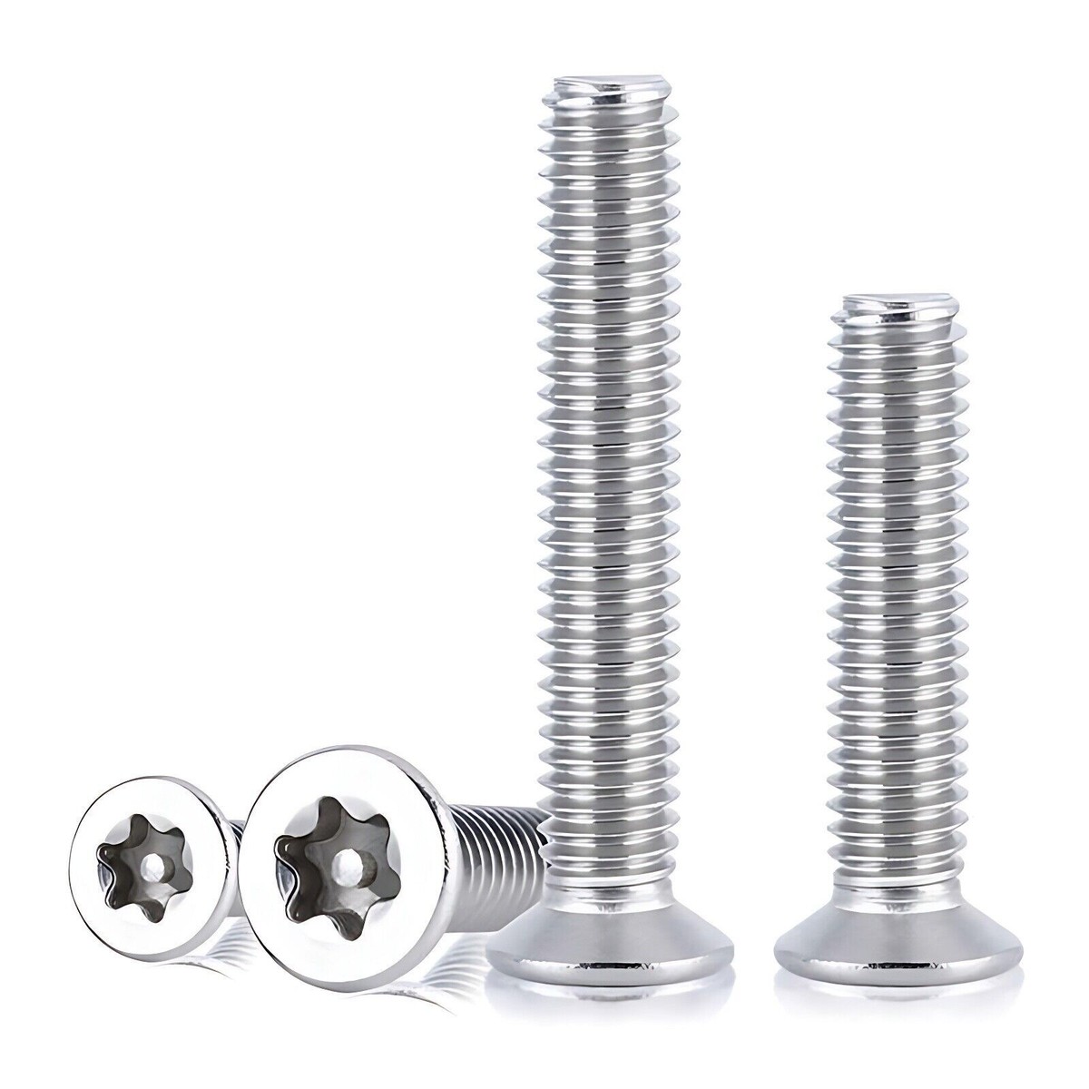M2 M2.5 M3 M4 Countersunk Machine Screws Bolt Torx Drive A2 Stainless