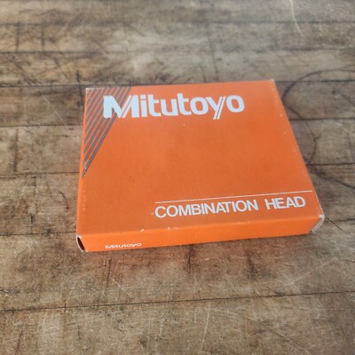 Mitutoyo 12'' Combination Square Head, 180-102, New Old Stock, Original Packaging