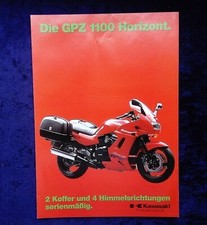 Kawasaki brochure 4 pages GPZ 1100 Horizon