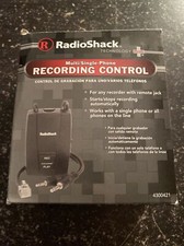 RadioShack Multi/Single Phone Recording Control 4300421