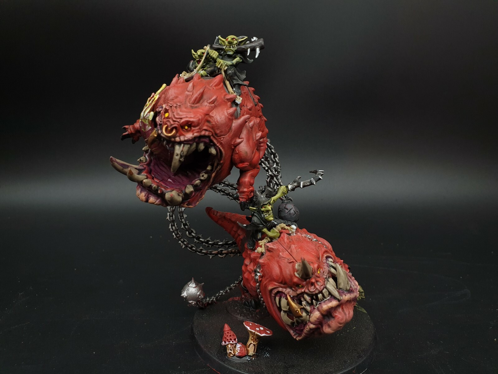 Warhammer edad de Sigmar gloomspite Gitz Pro Pintado Mangler Squig hecho a pedido Warhammer edad de Sigmar gloomspite Gitz Pro Pintado Mangler Squig hecho a pedido