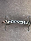 Vintage 925 Sterling Silver Etched Thailand Patterned Band Ring Size P