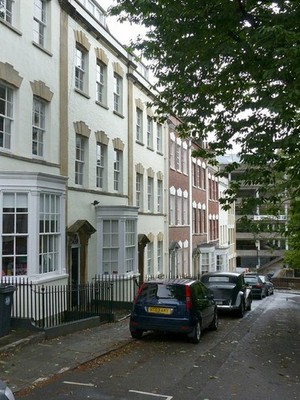 Foto 6x4 Berkeley Place Clifton\/ST5673 Terrasse mit 10 Häusern gebaut 1787 c2017
