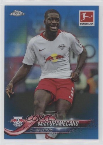 Dayot Upamecano #77 card from 2018 Topps Chrome Bundesliga