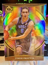 2022-23 Tyrese Proctor Bowman U Chrome Invicta Refractor #BI-5 Duke Blue Devils