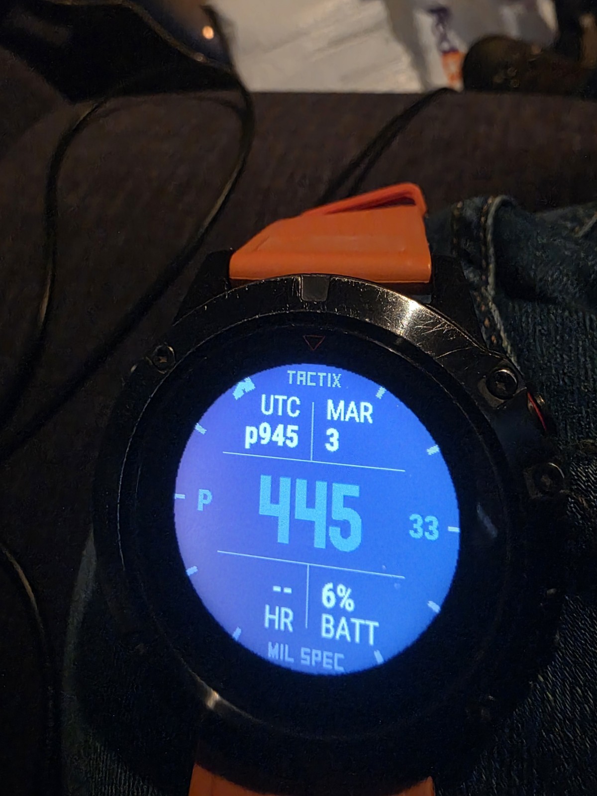GARMIN  FENIX 5X  WITH CHARGING CABLE Perfect for Hiking, Bi