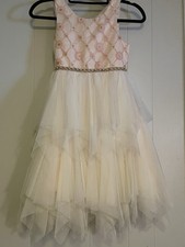 Formal Or Party Tulle Dress Sleeveless, Girls Size 10