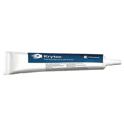 Krytox Lvp 2 Oz, Tube, Synthetic, White