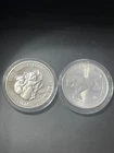 1999 1oz Koala Silver Round & 2016 1oz Panther Silver Round