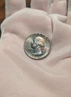 1964 Silver 25C Washington Quarter MONSTER TONER UNC BU