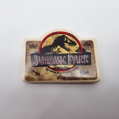 Vintage UNIVERSAL STUDIOS Jurassic Park Magnet 1996 