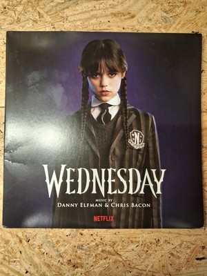 WEDNESDAY - Danny Elfman/Chris Bacon OST (2xLP Pink/Black Split) VINYL