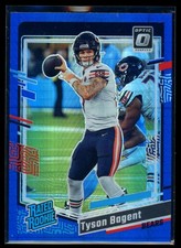 2023 Donruss Optic Blue Hyper Tyson Bagent Rookie