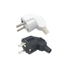 1/5x EU Plug Adapter 16A Male Replacement Outlets Rewireable Euro Connector