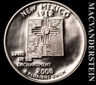 2008-S 50 State Quarters New Mexico Proof — photo from another recent sale