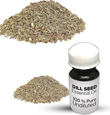 Dill Seed Essential Oil / 100% Pure Undiluted Essential Oil Premium Quality