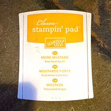 Stampin' Up Classic Stampin' Pad More Mustard Water-Based Dye Ink