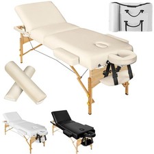 Massage Table Bed Portable Folding with Carry Bag Tattoo Treatment Studio Couch