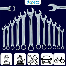 Combination Spanner Metric Crv Steel Mirror Finish (Range 6mm - 32mm)