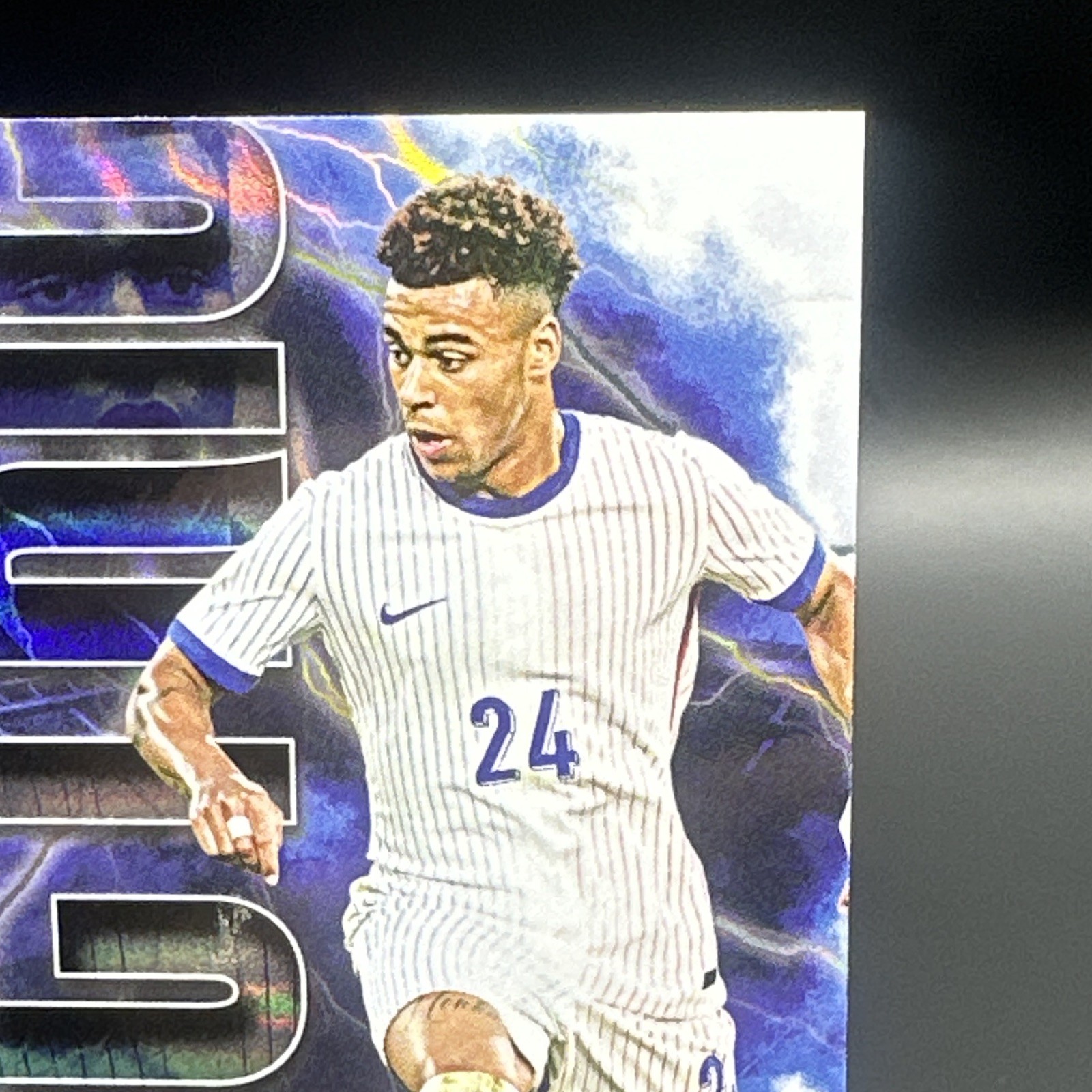 Futera 2025 Electric Désiré Doué PSG Match Worn Memorabilia /6 France World Cup view 4