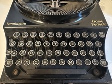 Antique Working 1923 Remington Portable Model 5 Typewriter With Original Case. thumbnail