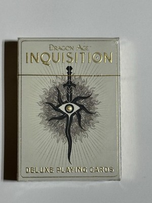 Dragon Age Inquisition Deluxe Playing Cards Deck Dark Horse BioWare 2014 Sealed